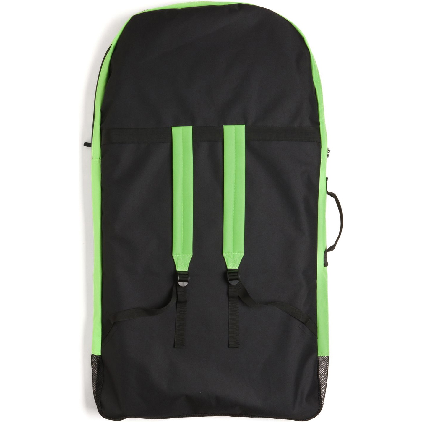 2026 Bulldog Bodyboard Taske Bdbbb - Sort / Neongrøn